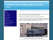 Tablet Screenshot of enfield-town-mrc.org.uk